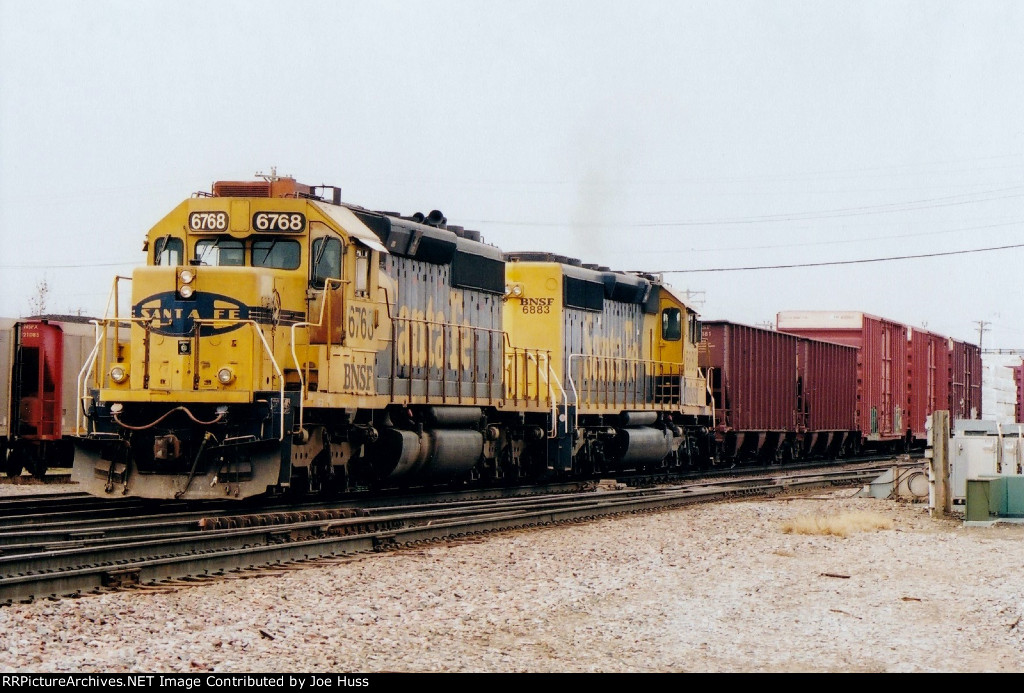 BNSF 6768 East